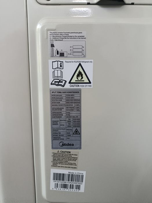 Midea 48 INVERTER зима*лето кондиционер