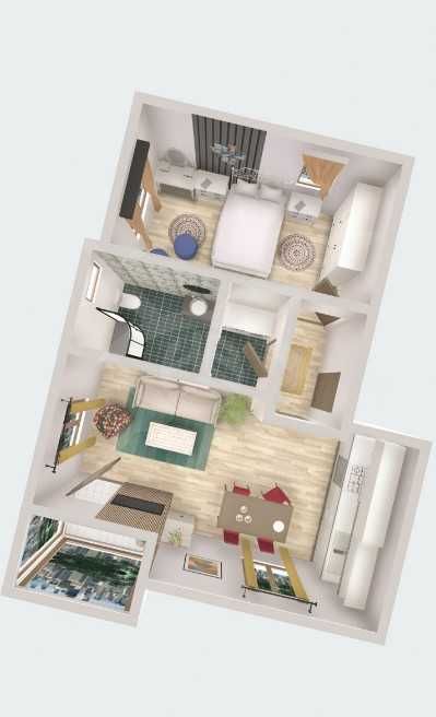 Продава се Двустаен апартамент в Пловдив, Беломорски - 61 кв.м за 1175 €/кв.м - Снимка #10