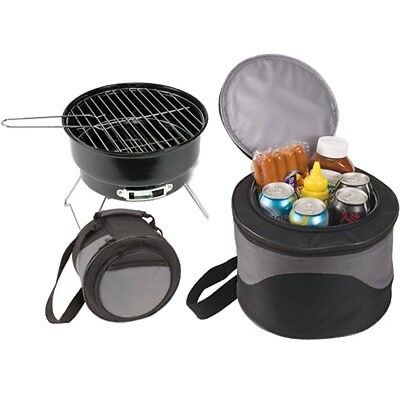 Barbeque grill & cooler bag