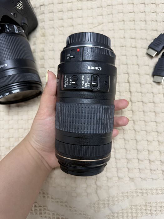 Canon eos 7d и 2 объектива