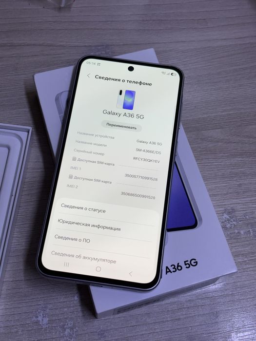Samsung Galaxy A36 5G 256 ГБ
