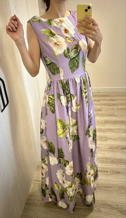 Платье в цветочек