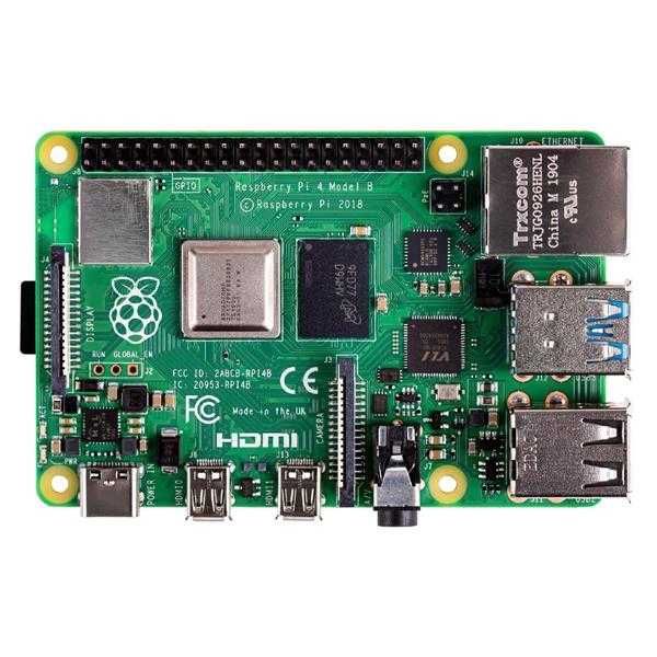Raspberry Pi 4 Model B cu 4GB RAM, Ca Nou - Garantie