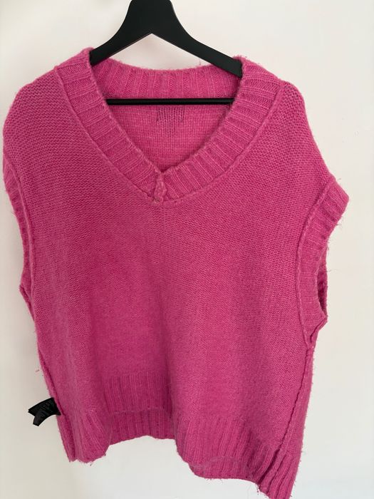 Розов вест без принт H&M