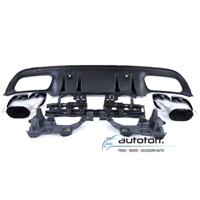 Difuzor bara spate Mercedes W205 C-Class C63 S (2018+) Carbon Look AMG