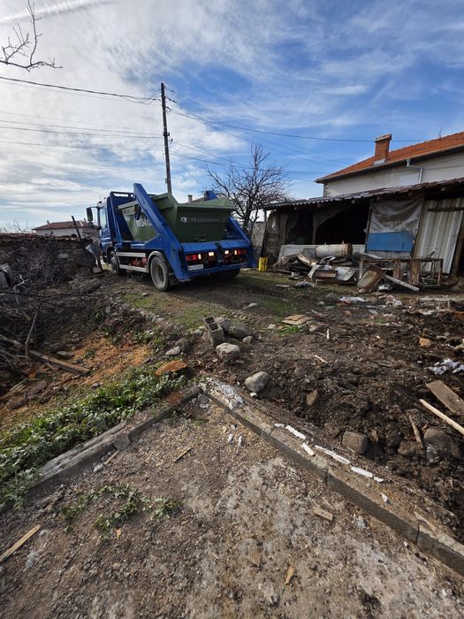 Услуги с мини багер, транспортни услуги със самосвал 3,5т