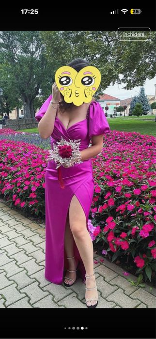 Rochie midi eleganta