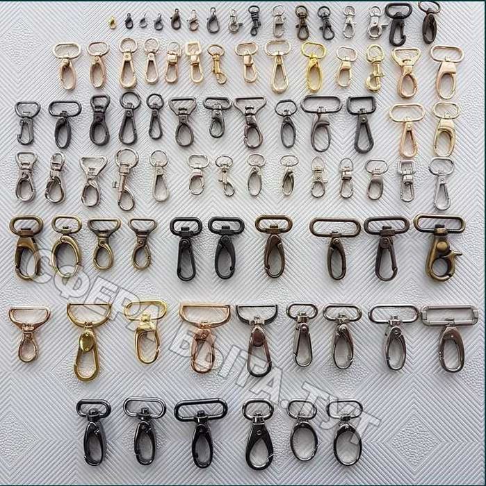 Карабины для сумок,портфелей,цепочек,ремней и т.д.