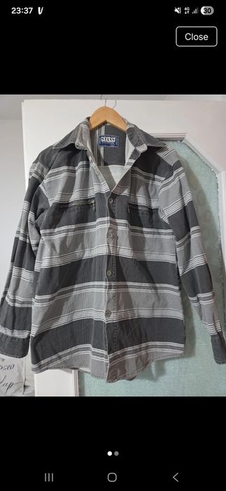 Set haine bărbați – cămașă, pulover, geacă