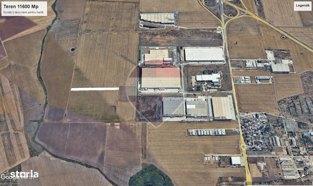 Oportunitate de Investitie : Teren in Popesti-Leordeni, Depozit Jumbo