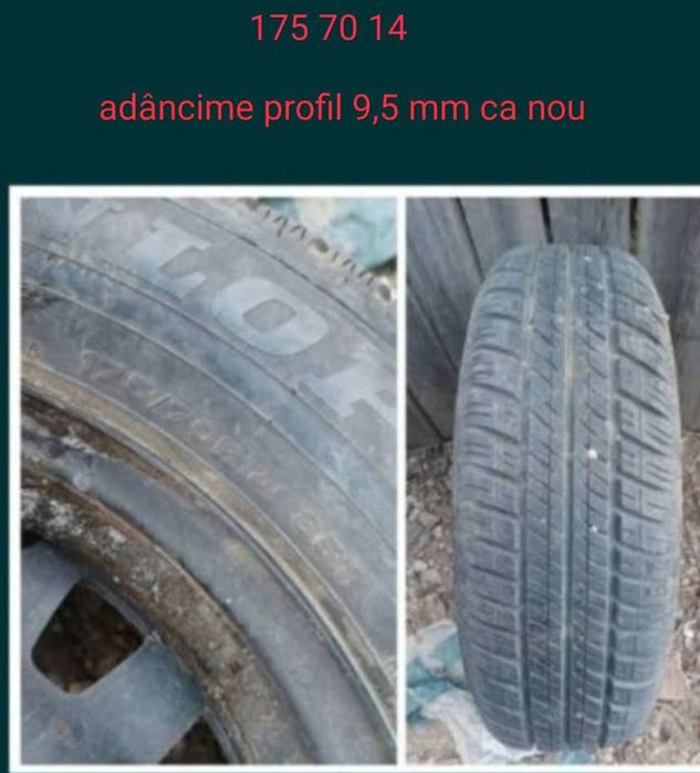Cauciuc anvelopă vară la bucată , R14 țoli ,livrarea avantajoasă!