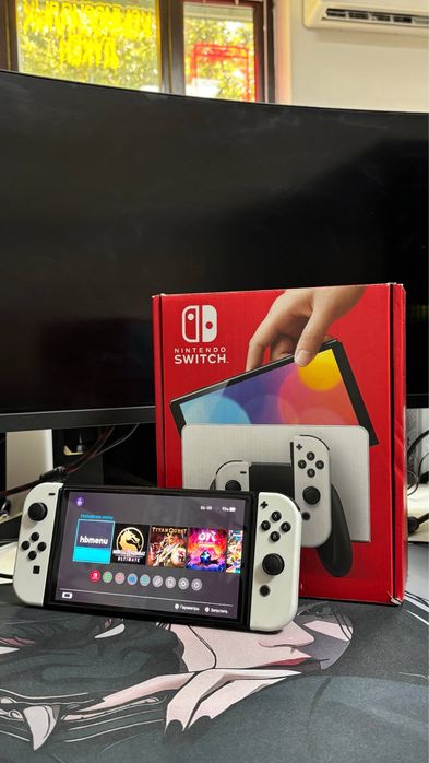 Прошитый Nintendo Switch Oled | 512 Gb | в отличном состоянии