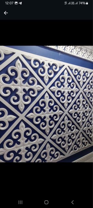 3d гипс панель. Заказ қабылдаймыз. Кез келген түрін жасаймыз.