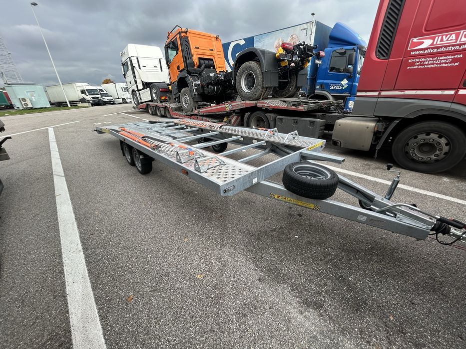 Vand sau schimb trailer  Gala de 6 m .2.5 tone util 1860 kg VDI 2025