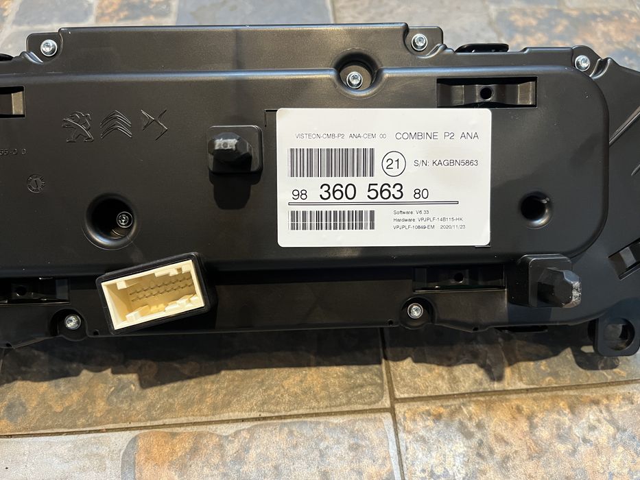 Ceas / Ceasuri bord Peugeot 208 2020