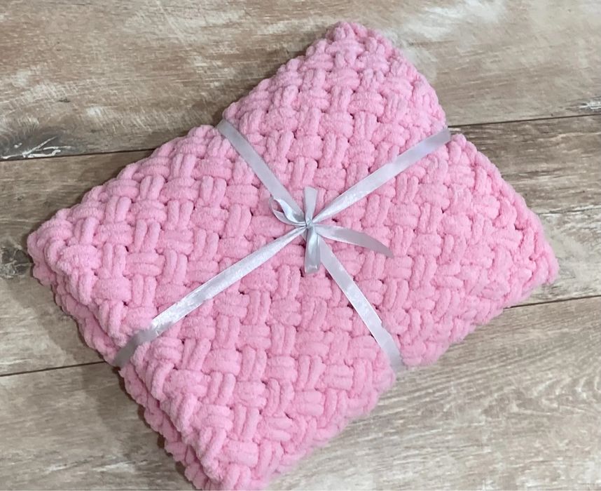 Плед ручная работа