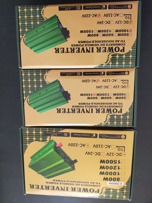 Преобразователь на 220вольт с аккумулятора