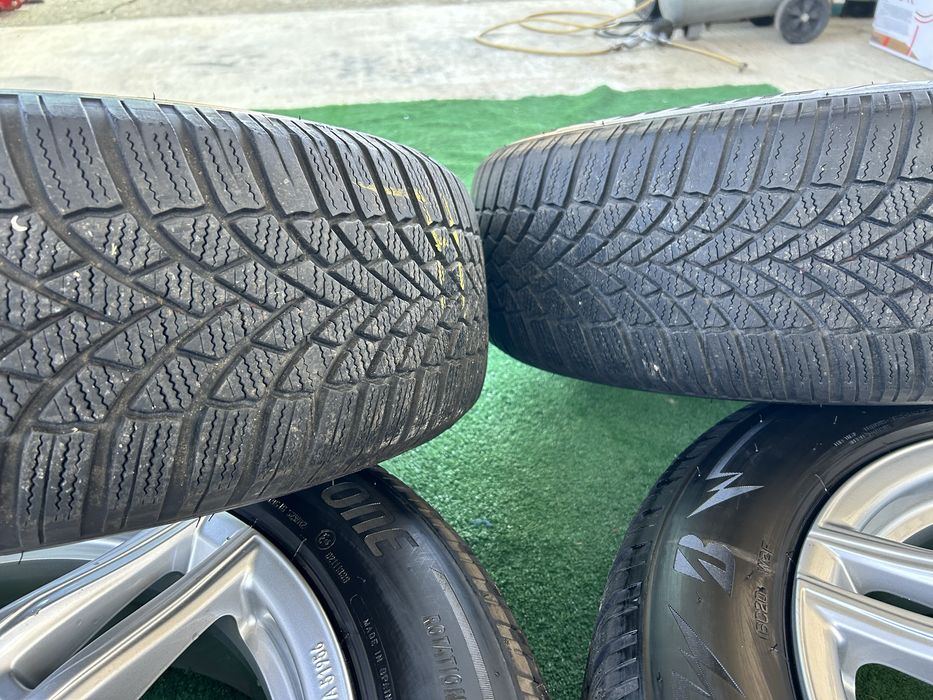 5x112 16 6,5j ET 22 за vw golf 5,6,7 passat touran kadi skoda seat с зимни гуми