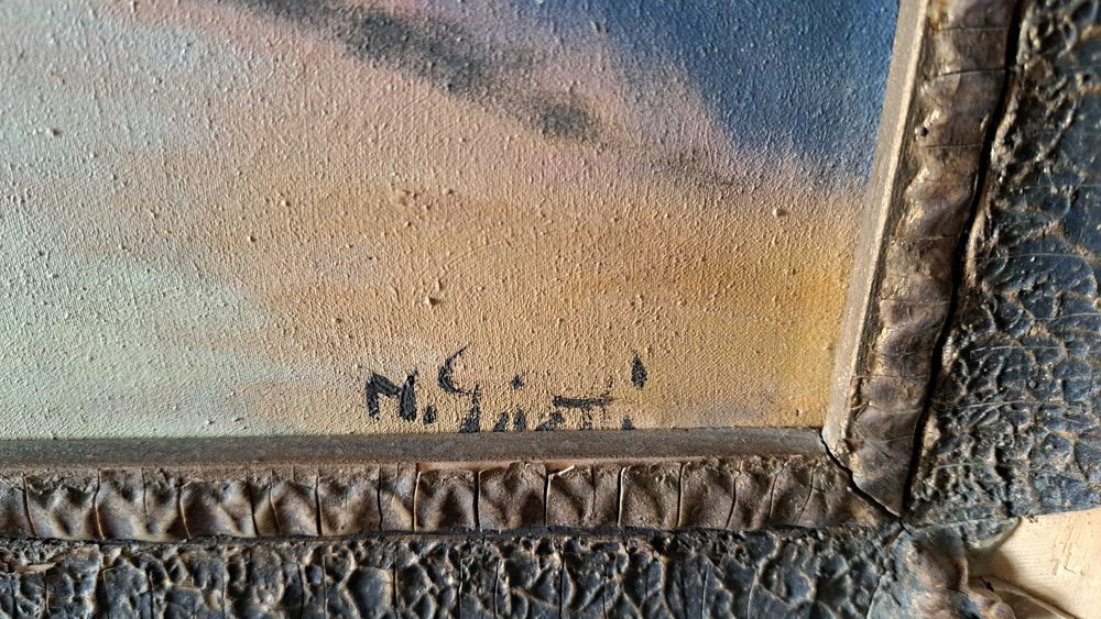 Tablou pictura pe pinza