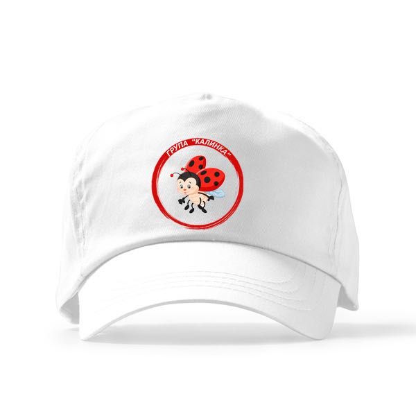 Шапка с козирка с щампа