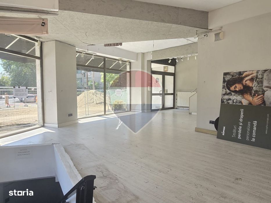 DE INCHIRIAT Spațiu comercial 230 mp S+P+E1+M Dinicu Golescu