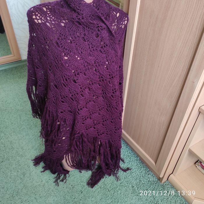 Шаль большая из мохера