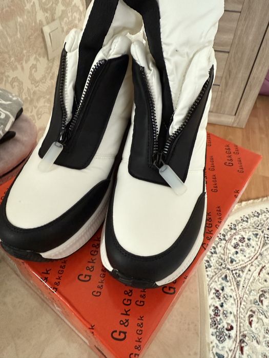 Болоньевые удобные ботинки