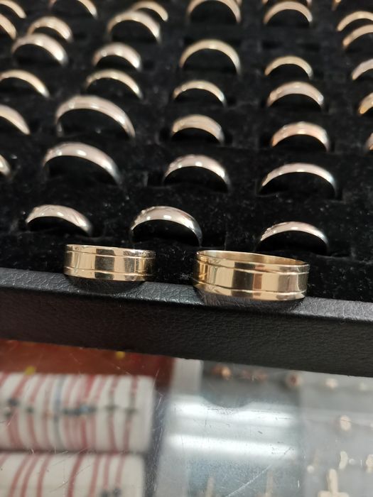 Златни масивни брачни халки - 585 проба