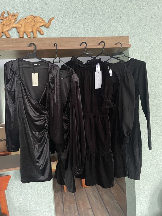 Дамска рокля черно