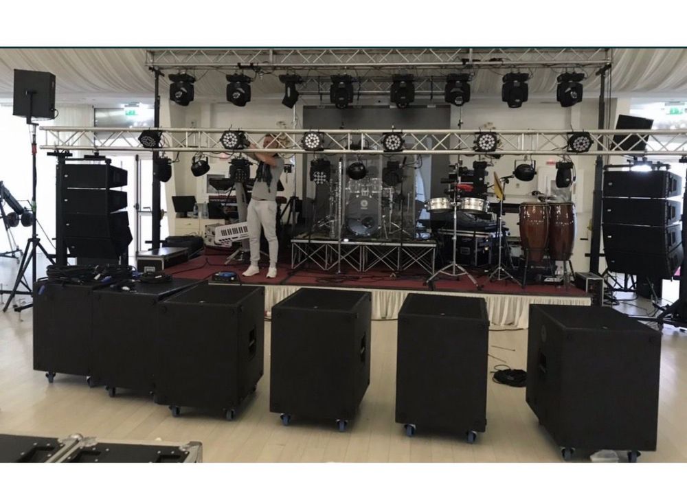 Boxe RCF Sub 8004 si RCF Hdl 20