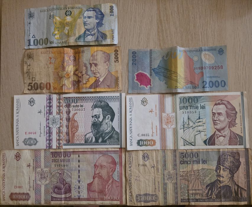Colecție monezi și bancnote(se vând integral)