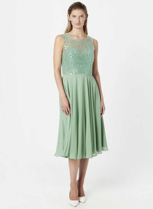 Бална рокля, рокля за коктейл SWING