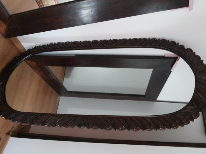 Oglinda  vintage  rama lemn