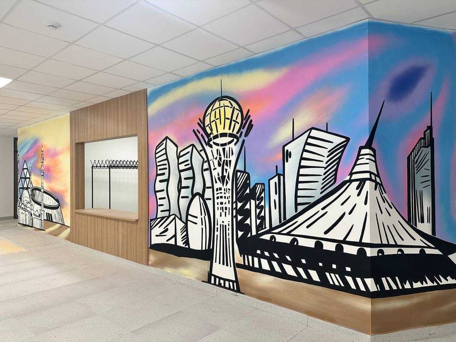 Профессиональная роспись стен | Граффити | Стритарт | Художник | Мурал