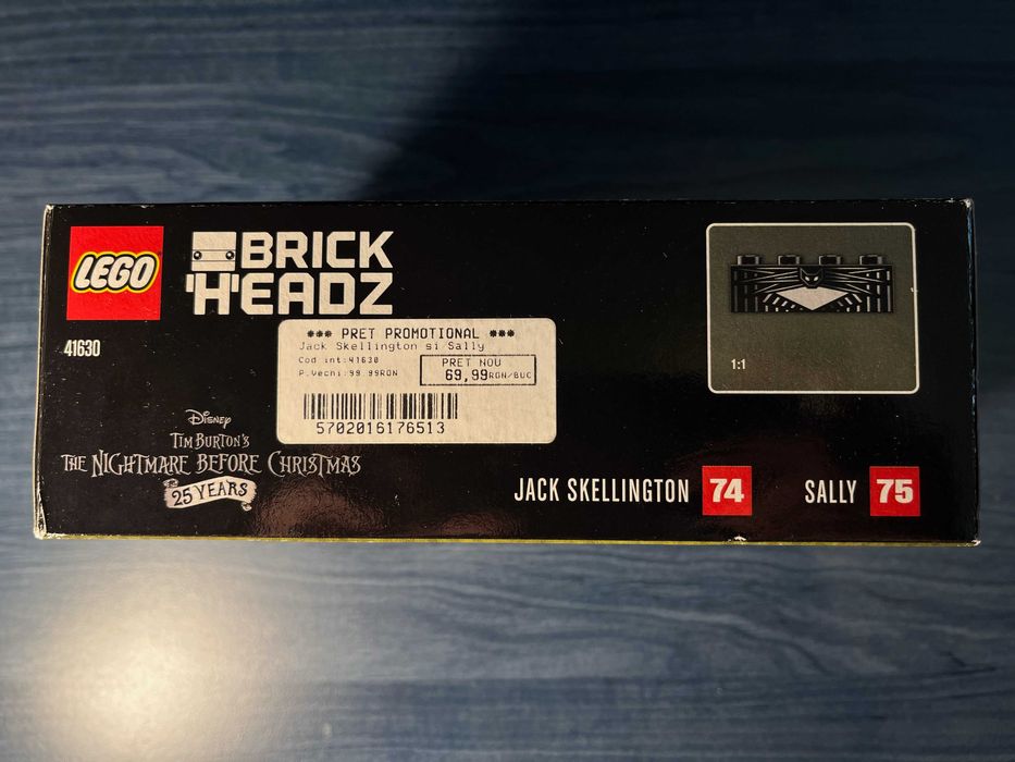 LEGO 41630 - BrickHeadz - The Nightmare Before Christmas - NOU SIGILAT