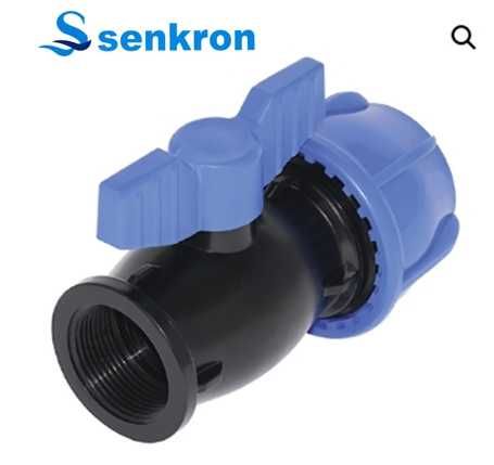 Кран компрессионный от 20 до 90 Senkron