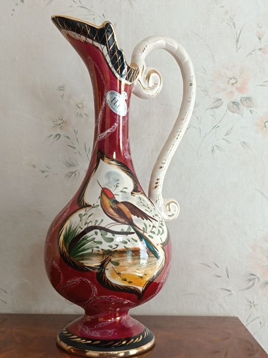 Белгийска порцеланова ваза кана