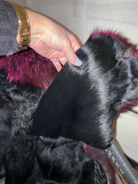 Красив и елегантен луксозен кожух от мисококачествени естествени кожи!