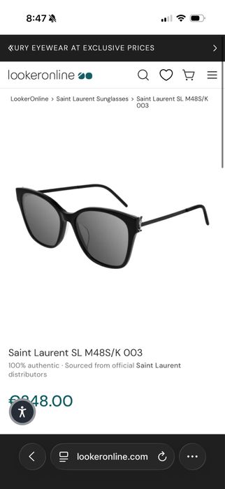 Слънчеви Очила Saint Laurent