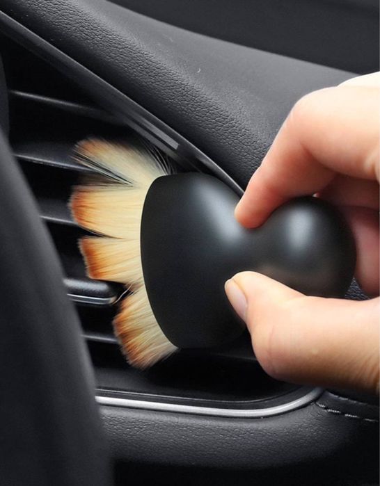 Кисточка для чистки авто, щетка для салона, щетка для детейлинга