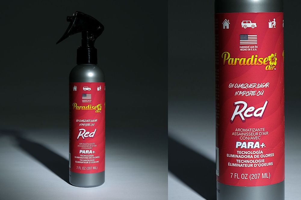 Paradise Fresh Air Odorizant Spray Red