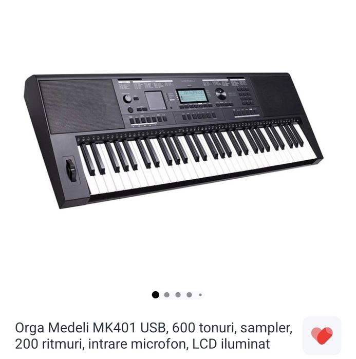 Vând orgă Maedeli MK401