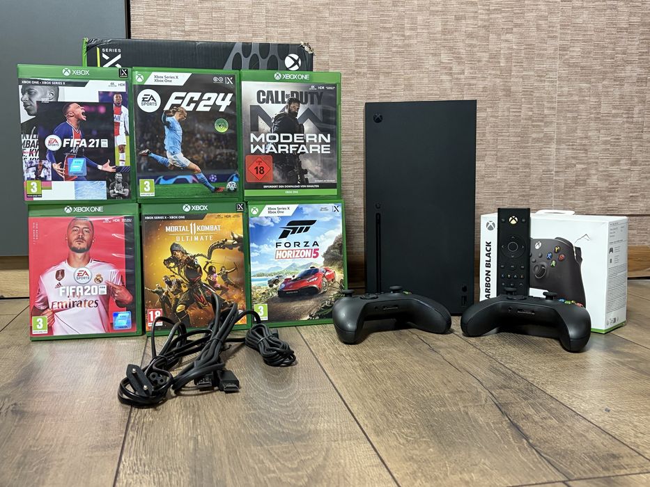 Xbox series x Forza horizon 5 Mortal kombat 2 джойстика