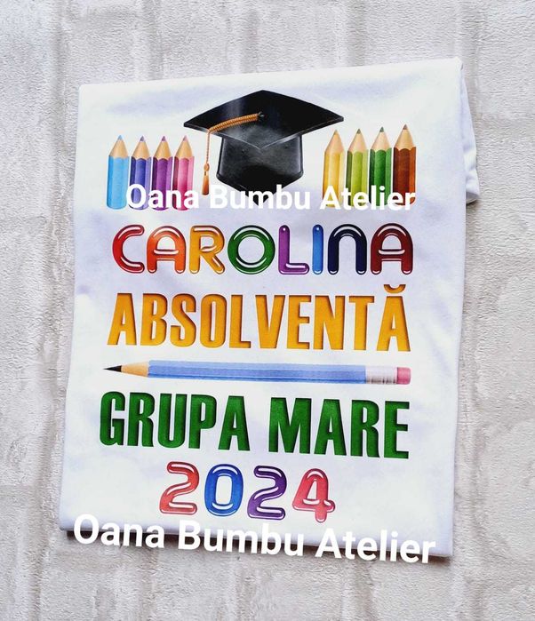 Tricouri absolvire gradinita/ scoala