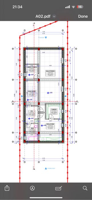 Vand teren plus autorizatie construire casa S+P+2
