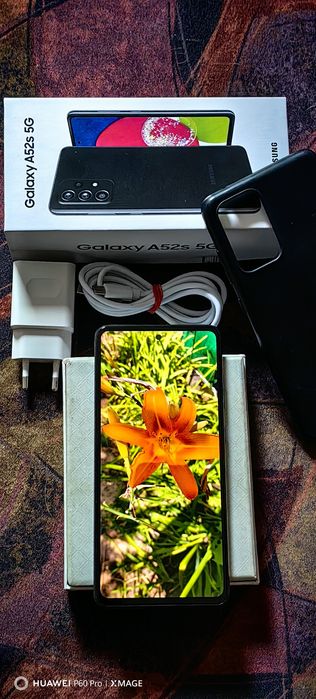 SAMSUNG GALAXY А52s 5G -Перфектно състояние.Подаръци