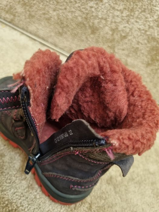 Ghetuțe LASOCKI KIDS din piele naturala mărimea 22