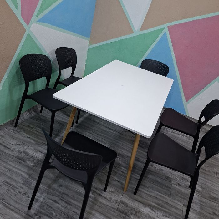 Stol stul 6 kishilik