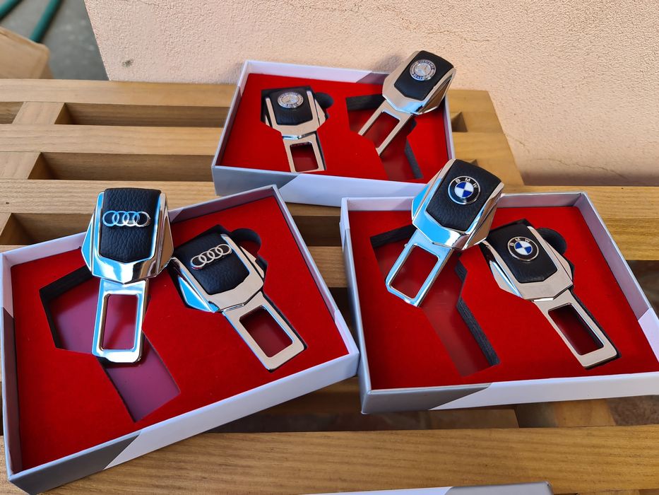 Anulator centura premium cu elemente din piele si logo