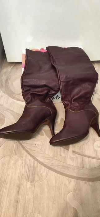 Женские сапоги, весна-осень